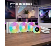 be quiet! Light Loop IO LCD 360mm White 3x120mm - 1585725 - zdjęcie 2